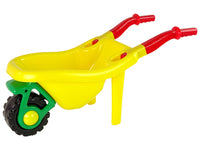 Grote kleurrijke tuinkruiwagen geel (3)