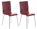 Set van 2 bezoekersstoelen Pepe