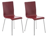 Set van 2 bezoekersstoelen Pepe