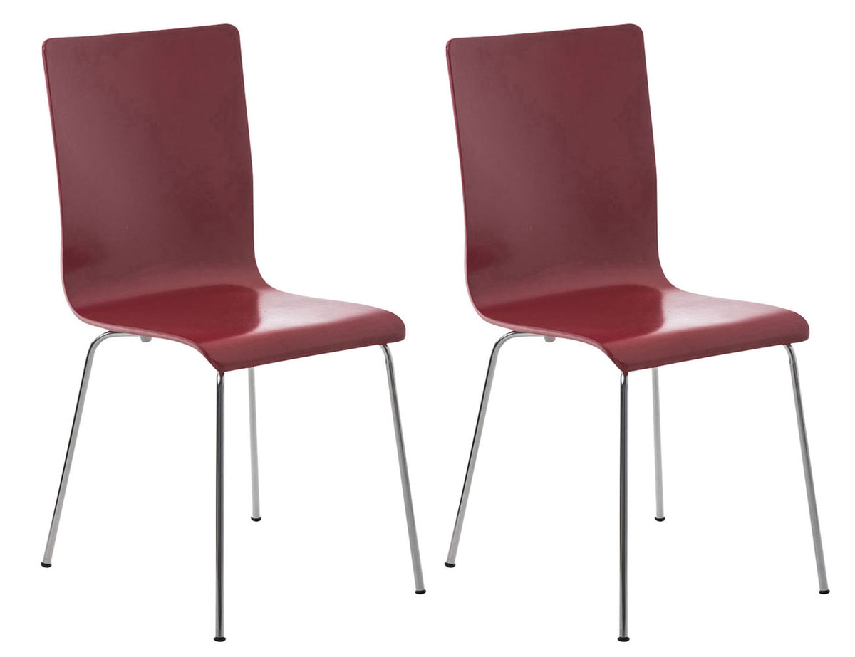 Set van 2 bezoekersstoelen Pepe