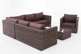 Tuinset Tibera 5mm terrabruin (2)