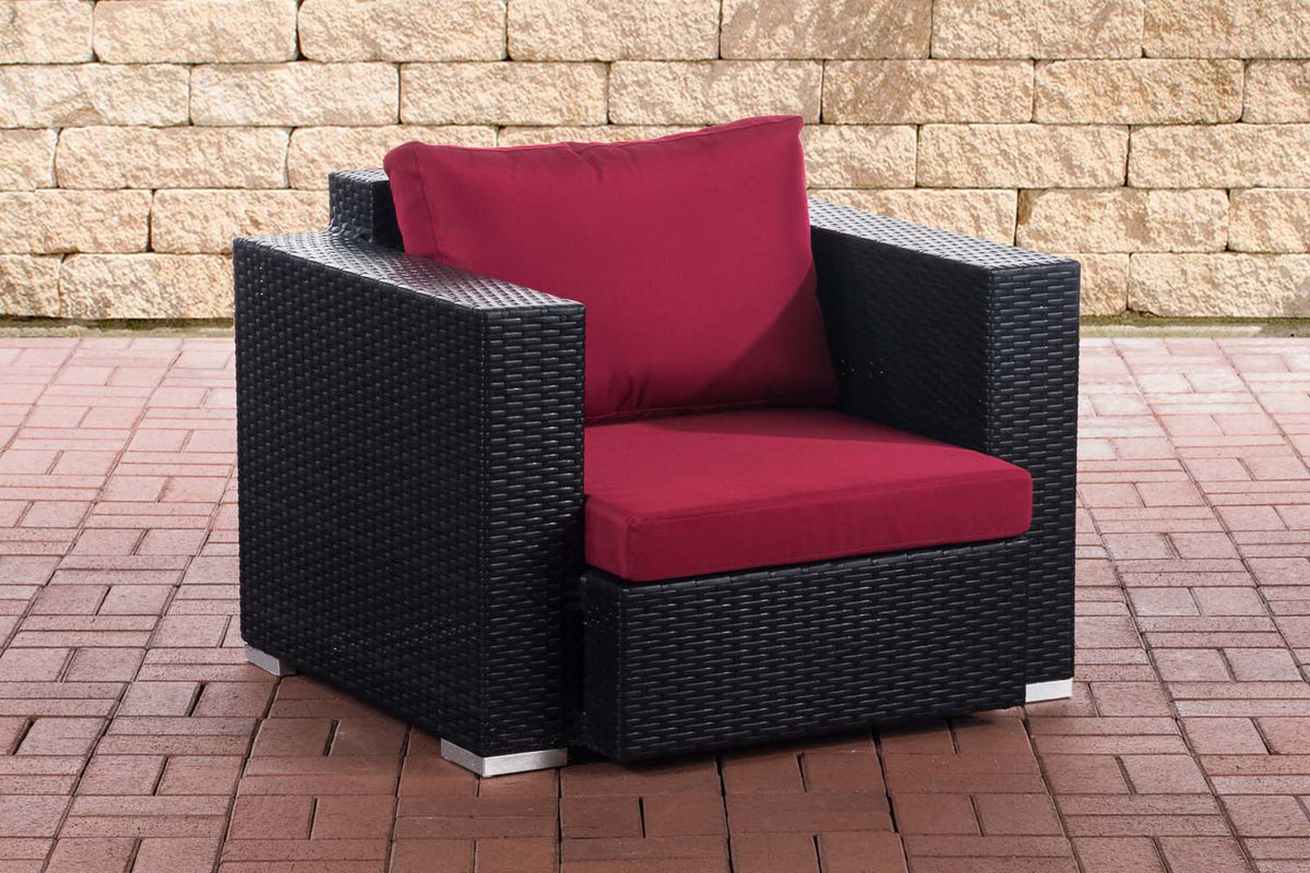 Fauteuil Provence / Sunset robijnrood (7)