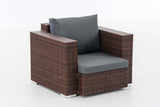 Fauteuil Provence / Sunset ijzergrijs (2)