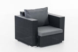 Fauteuil Provence / Sunset ijzergrijs (8)