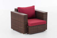 Fauteuil Provence / Sunset robijnrood (2)