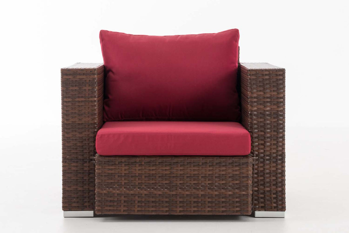 Fauteuil Provence / Sunset robijnrood (3)