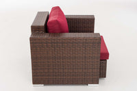 Fauteuil Provence / Sunset robijnrood (4)