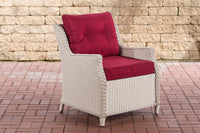 Fauteuil Pandora robijnrood (4)