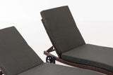 Set ligbedden Elba antraciet (3)