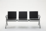 Wachtbank met 3 zittingen terminal kunstleer (2)