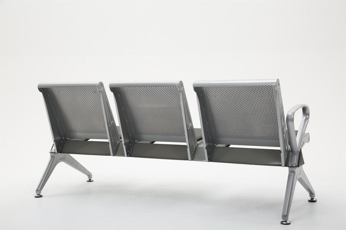 Wachtbank met 3 zittingen terminal kunstleer (3)
