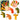 Set vingerpoppetjes dinosaurussen dieren rubber 5 stuks