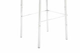 Barkruk Kado stof Square chroom (10)