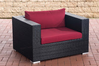 Fauteuil Casablanca robijnrood (7)