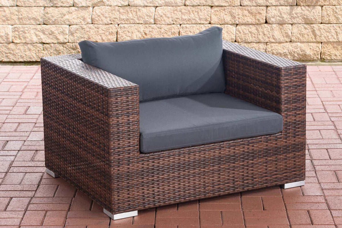 Fauteuil Casablanca ijzergrijs