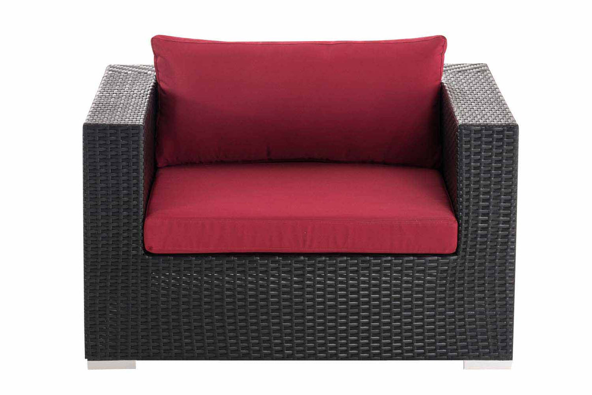 Fauteuil Casablanca robijnrood (9)