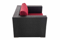 Fauteuil Casablanca robijnrood (10)