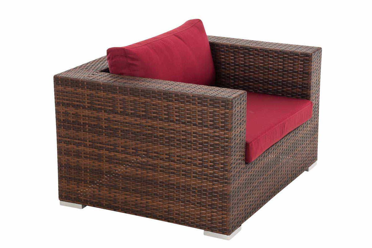 Fauteuil Casablanca robijnrood (2)