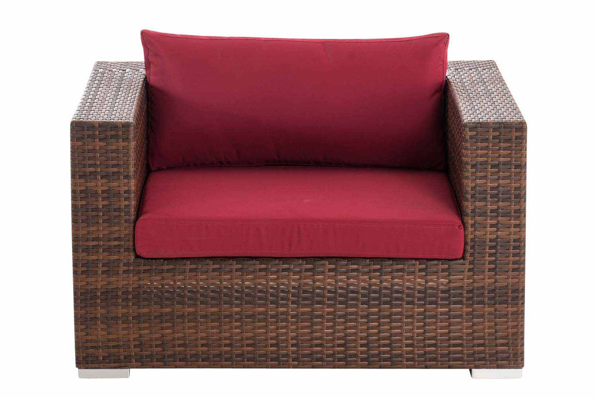Fauteuil Casablanca robijnrood (3)