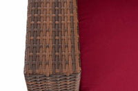 Fauteuil Casablanca robijnrood (5)