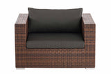 Fauteuil Casablanca antraciet (3)