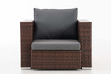 Fauteuil Provence / Sunset ijzergrijs (3)