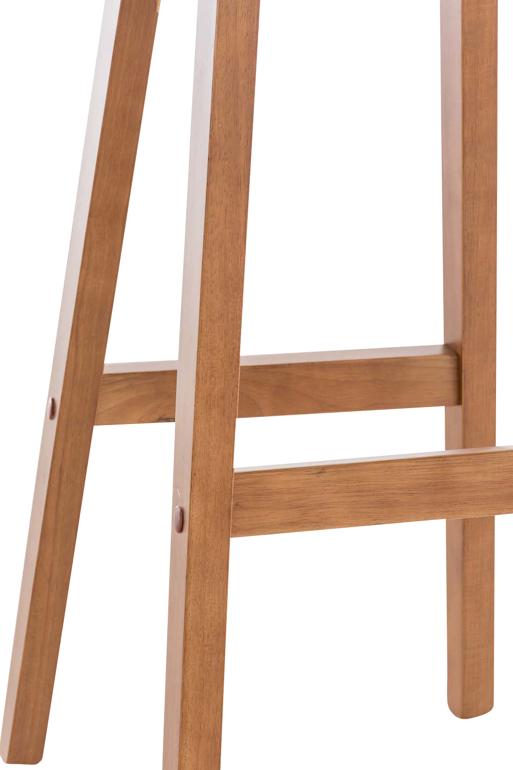 Set van 2 barstoelen Taunus kunstleder walnoot (5)