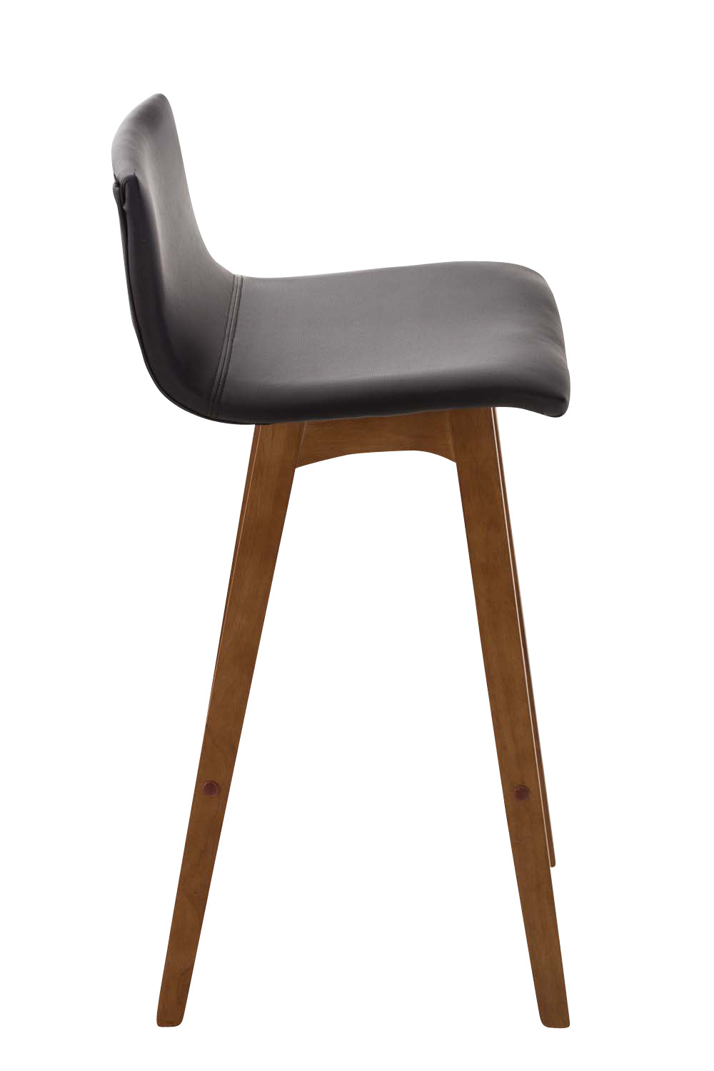 Set van 2 barstoelen Taunus kunstleder walnoot (8)