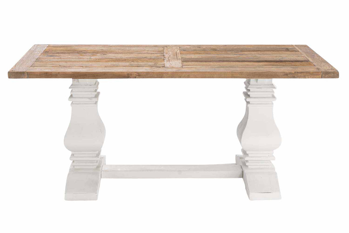 Eettafel Severus 200x100x78 wit (2)