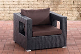 Polyrattan tuinstoel Honolulu terrabruin (6)