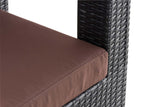Polyrattan tuinstoel Honolulu terrabruin (10)