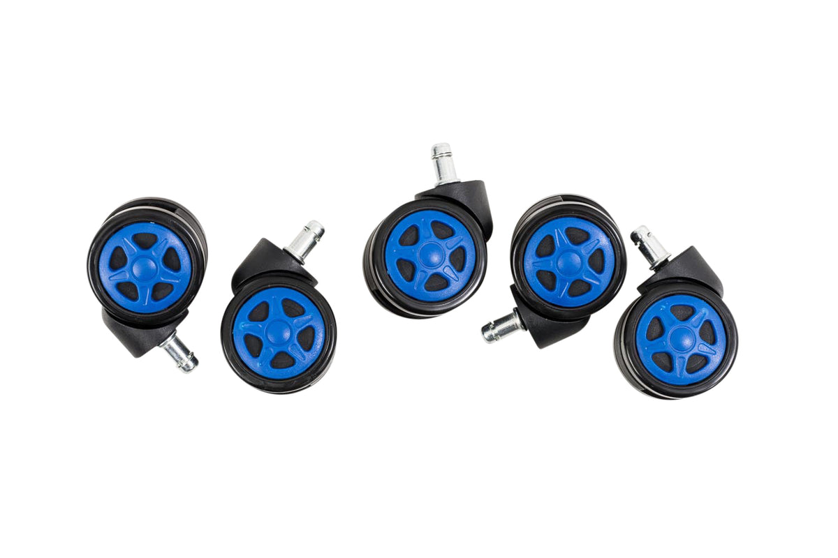 5-pack racewielen voor bureaustoel