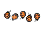 5-pack racewielen voor bureaustoel (10)