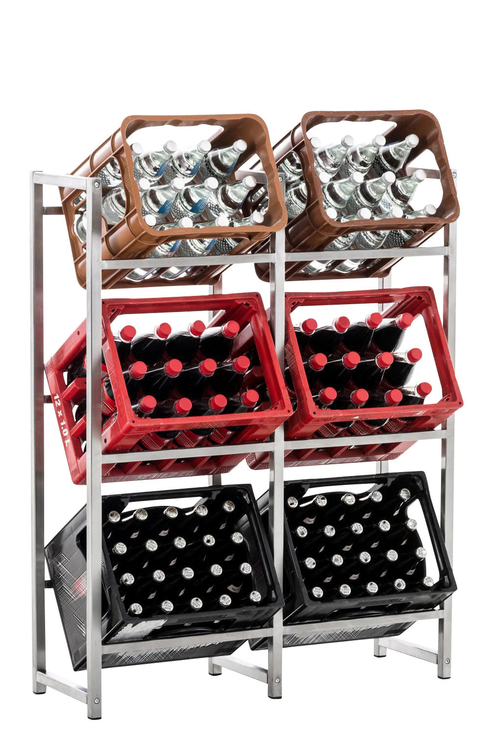 Drankenrek voor 6 kratten Lennert