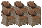 6-delige set fauteuils Stavanger terrabruin (9)