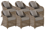 6-delige set fauteuils Stavanger ijzergrijs (9)