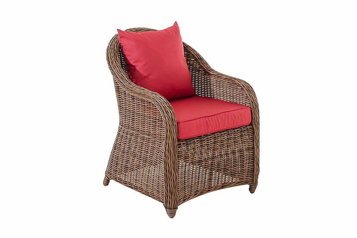 6-delige set fauteuils Stavanger robijnrood (10)