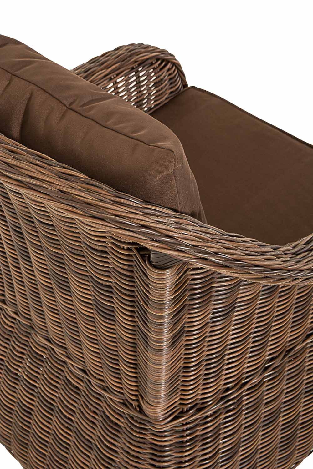 4-delige set fauteuils Stavanger / Farsund terrabruin (6)