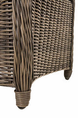 4-delige set fauteuils Stavanger / Farsund robijnrood (8)