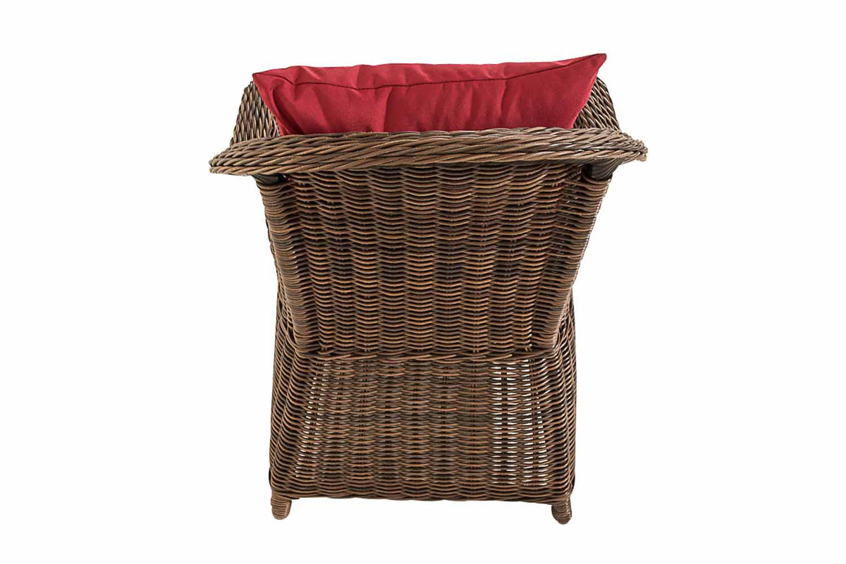 6-delige set fauteuils Stavanger robijnrood (5)