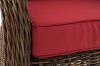 6-delige set fauteuils Stavanger robijnrood (7)