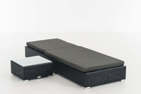Zonnebank Nadi met tafel antraciet (2)