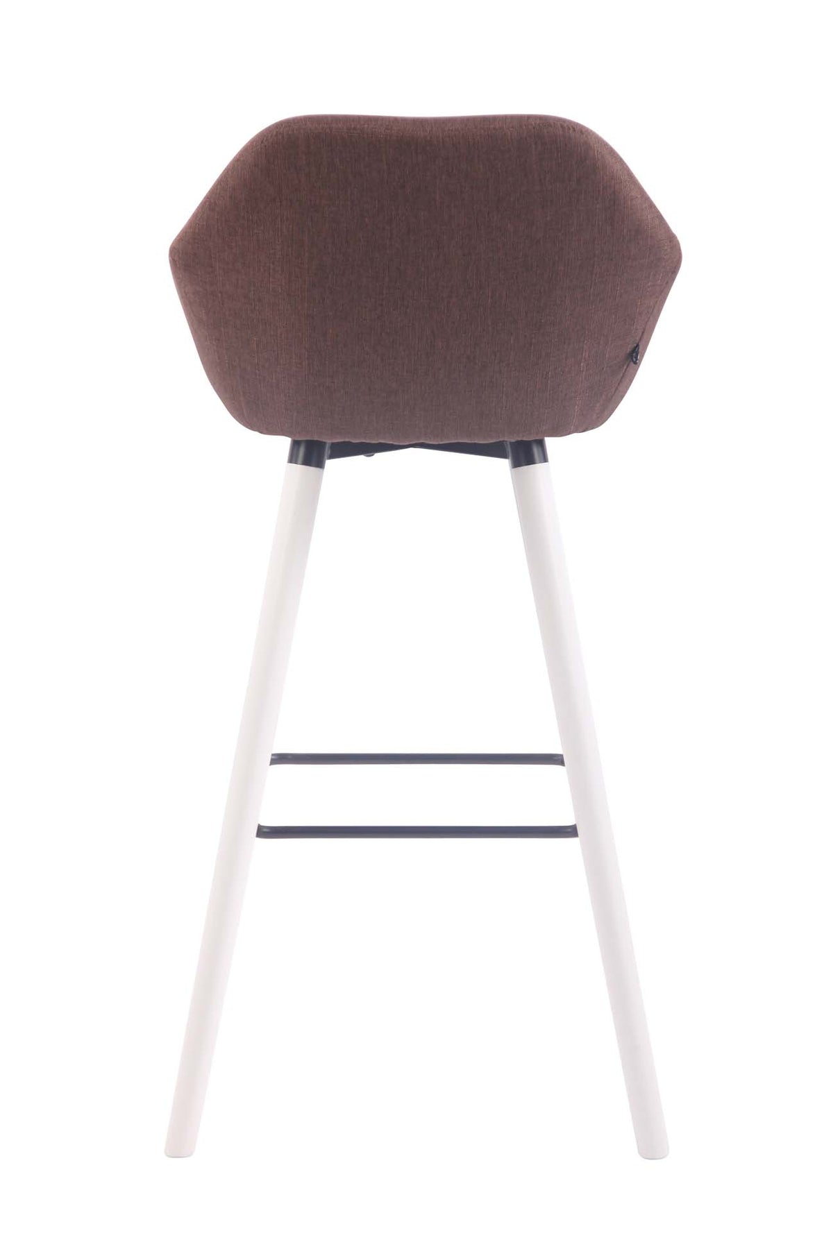 Barkruk Adelaide stof wit (10)