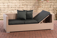 Loungebank Solano antraciet