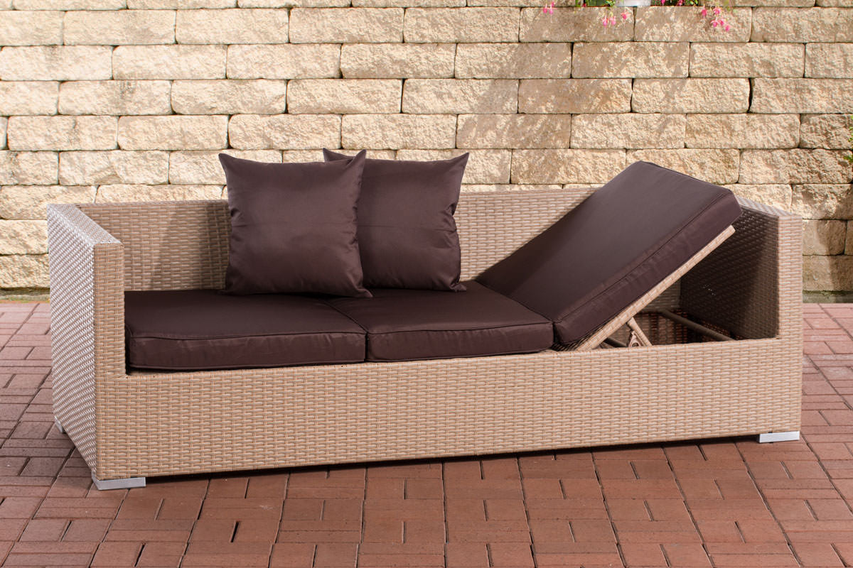 Loungebank Solano terrabruin
