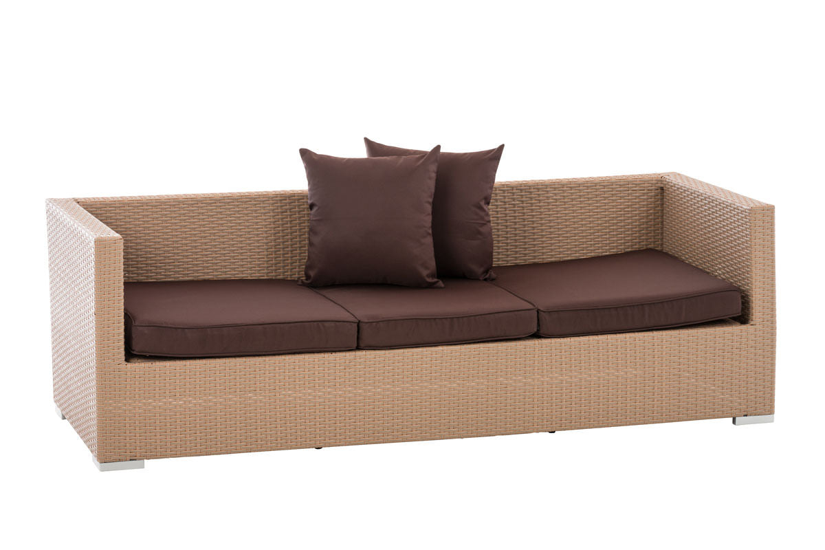Loungebank Solano terrabruin (2)