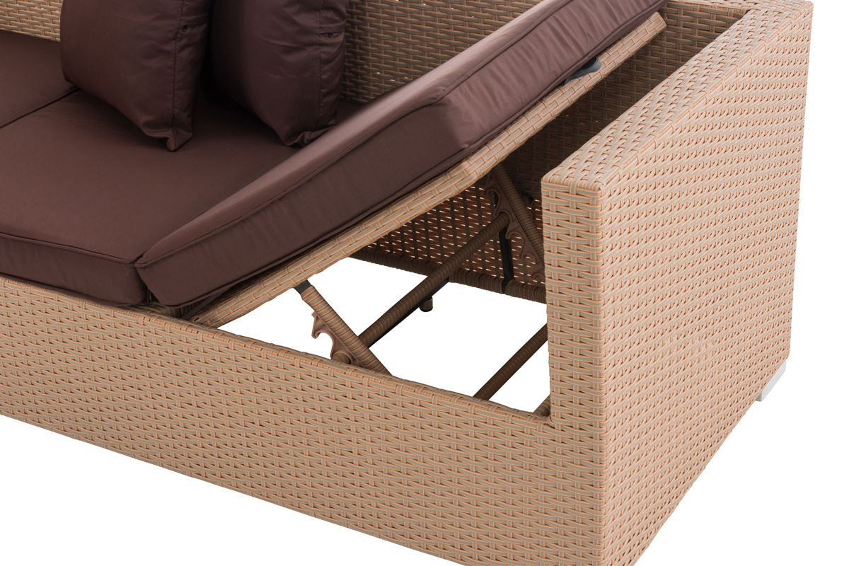Loungebank Solano terrabruin (5)
