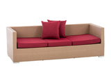 Loungebank Solano robijnrood (2)