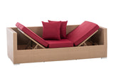 Loungebank Solano robijnrood (3)