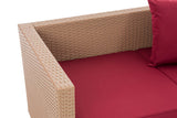 Loungebank Solano robijnrood (6)